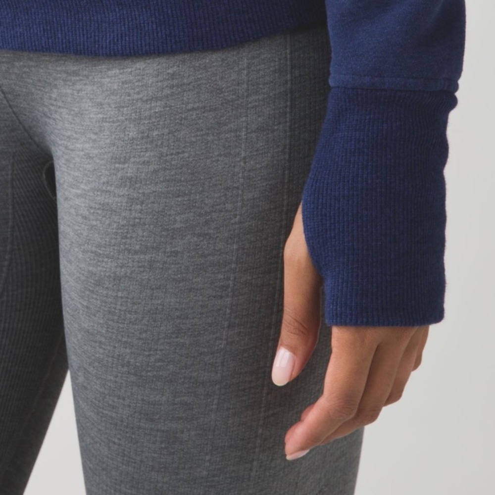 Lululemon Scuba Hoodie II Heathered Denim Majestic / Black - 6 - Picture 4 of 8